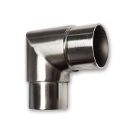 Coude inox 90° angle droit - Ø42,4 mm