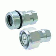Coupleur Mâle - acier - 12.5 , 1/2” , 7/8"-14 UNF FEMALE ORB , 63 , 41 , 45 , 30