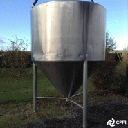 Cuve-silo 5800 L - Inox 304 L - CUV233 - Isolation complète Cuve-silo 5800 L - Inox 304 L - CUV233 - Isolation complète