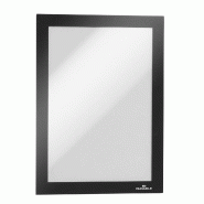 Durable Lot de 5 cadres d'affichage DURAFRAME Magnetic, pour format A5, noir - 4005546406923