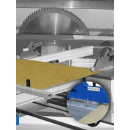 Équarrisseuse double tête Ti 2500 SUPER - Tête gauche fixe, tête droite mobile, inclinaison jusqu'à 45°_1