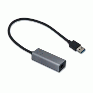 I-TEC USB 3.0 Metal Gigabit Ethernet Adapter 1xUSB 3.0 to
