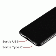 MOXIE - BATTERIE NOMADE 10 000 MAH 2USB, IRON BUSINESS - 934422 MOXIE - BATTERIE NOMADE 10 000 MAH 2USB, IRON BUSINESS - 934422