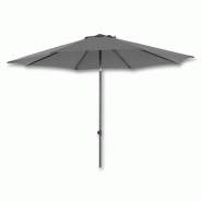 Parasol droit bali ø300 cm – MTF – toile anthracite avec manivelle – 2naz0171