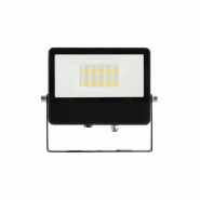 Projecteur LED extérieur Sky 40W avec technologie de commutation CCT 3000K/4000K/5000K, faisceau de 115°, cadre en aluminium noir - Beneito & Faure