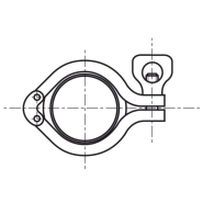 Raccord CLAMP complet inox 316L