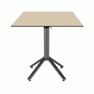 Restootab - Table pliable Nemo pour extérieur beige 70x70 - beige TB-NEM-7070C-COQ Restootab - Table pliable Nemo pour extérieur beige 70x70 - beige TB-NEM-7070C-COQ