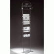 Support plexiglass totem signaletique