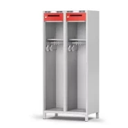 Vestiaire pompier COMFORT avec casiers sécurisés - 100 cm de largeur