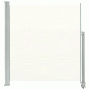 VidaXL Auvent latéral rétractable de patio 140 x 300 cm Blanc cassé Modèle Riviera Jardin - beige 45191_0
