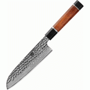 XinZuo - Couteau Santoku Damas - Série PM8 Zhen - multicolore PM8-RS