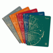 Calligraphe Lot de 5 Cahier Forever Premium A4, 96p./48 feuilles 90 g/m² piquées, ligné, coloris assortis (5) - 3210330684666