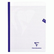 Clairefontaine Lot de 5 Cahier Mimesys 24x32, 192p./96 feuilles 90 g/m² brochées, coloris incolore, Séyès - 3329683993414