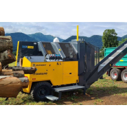 Combiné pour scier fendre le bois de chauffage idéal pour les forestiers professionnels - titan 53/40 uniforest