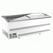 Congélateur bahut pour supermarché blanc 2125 dégivrage manuel l2124mm 7072.0055 COMBISTEEL
