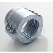 Coquille de serrage vissée en métal protégé contre la rouille Coquille de serrage vissée en métal protégé contre la rouille