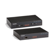 Extendeur industriel KVM LRXI - DVI, USB 2.0, audio, série sur fibre optique