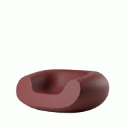 Fauteuil in & out CHUBBY - rouge hibiscus