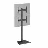 KIMEX Support TV sur pied - 2 écrans 40''-65'' Hauteur 240cm à poser noir - noir 3700685425897 KIMEX Support TV sur pied - 2 écrans 40''-65'' Hauteur 240cm à poser noir - noir 3700685425897