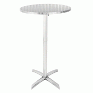 Mange-debout inox plateau basculant 600mm | Bolero - GR396