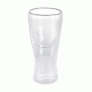 Packnwood FHC - 48 pièces - Mini verre borosilicate double paroi "Bambi" 60ml H105mm - transparent - verre 210VBOBAMBI Packnwood FHC - 48 pièces - Mini verre borosilicate double paroi "Bambi" 60ml H105mm - transparent - verre 210VBOBAMBI
