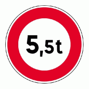 Panneau B13 - Accès interdit