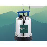 Pompe - Surpresseur - Regard de relevage - Pompe monophasé Inox - 9m3/h - Relevage jusqu'à 7.6m