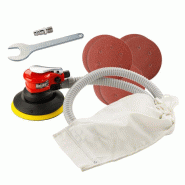 Ponceuse orbitale rotative excentrique pneumatique avec accessoires Ponceuse orbitale rotative excentrique pneumatique avec accessoires