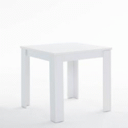 RATTATAN Table d’intérieur carrée 80x80 cm en bois mélaminé, design classique et fonctionnel, pour cuisine, salle à manger, bar ou restaurant â RATTATAN Table d’intérieur carrée 80x80 cm en bois mélaminé, design classique et fonctionnel, pour cuisine, salle à manger, bar ou restaurant â