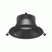 Thessis Beneito & Faure 25W 90º Triac, Spot Encastré Led À Intensité Variable, 3000K/4000K/5000K, Noir Mat - Éclairage Professionnel - noir 84365 Thessis Beneito & Faure 25W 90º Triac, Spot Encastré Led À Intensité Variable, 3000K/4000K/5000K, Noir Mat - Éclairage Professionnel - noir 84365