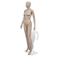 Vidaxl mannequin de vitrine femme tête ronde 30026