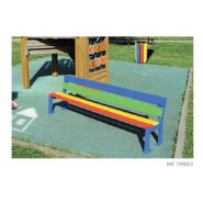 Banc silaos® junior, structure en acier 30 x 50 mm, ép. 2 mm - jesignale