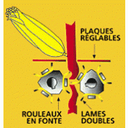 Cueilleuse de maïs grain série 200 - rouleau cueilleur