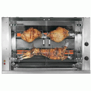 Grill méchoui gaz grandes pièces - 2 broches | MCM - GPG2