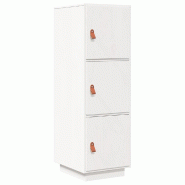 Helloshop26 - Buffet bahut commode armoire meuble de rangement organisateur cuisine salle de séjour salon haut 34 x 40 x 108,5 cm 02_0032435 - 300021 Helloshop26 - Buffet bahut commode armoire meuble de rangement organisateur cuisine salle de séjour salon haut 34 x 40 x 108,5 cm 02_0032435 - 300021
