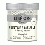 Peinture meuble et boiserie caséine LIBERON crème mat 0.5 l