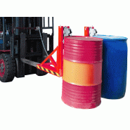 Pince à fûts pour chariot élévateur - 2 fûts - 2 x 500 kg MW Tools VTGA5002