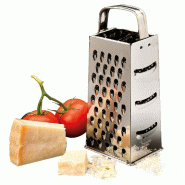 Râpe 4 usages 10,5x8x23cm inox
