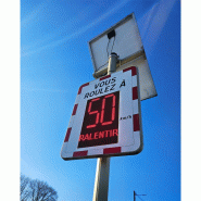 Radar Pédagogique Routier - WP Signalisation - Écologique, Économique, Agglomération, Fonctionnel, Éducatif