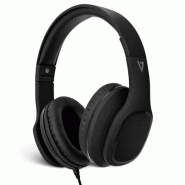 V7 Casque supra-auriculaire avec microphone - noir