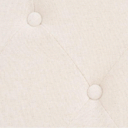 VidaXL Ensemble de canapés 2 pcs tissu blanc crème Modèle Xénia - 8718475590033