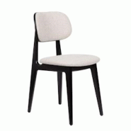 Chaise Alba Monet Pearl Black -  Noir Autre Bois Amadeus - noir Bois massif 3520071980201