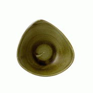 Churchill Bol triangular Stonecast Plume Green - 153 mm - Finedine - vert PLGRTRB61