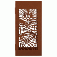 Corbeille BELLA 110 Litres - Aspect Corten_0