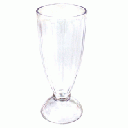 Coupe réutilisable polycarbonate transparent 42cl Ø8x19cm - par 24