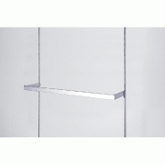 Guidon penderie 90cm chromé - tube 38x13mm - compatible systèmes Alias & Queen Vogue