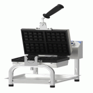 ITALCONCEPT Gaufrier simple ouverture 180° -  4 mini gaufres CASSELIN - 3611630101158