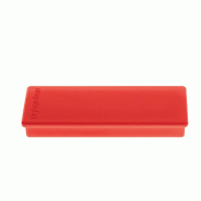 Magnetoplan Aimant rectangulaire, rouge - rouge 1665106