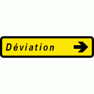 Panneau de voirie temporaire KD43 - signalisation de déviation - WP Signalisation Panneau de voirie temporaire KD43 - signalisation de déviation - WP Signalisation