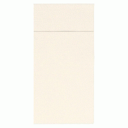 Serviette Spunlace crème 1/8 50x50cm - par 400